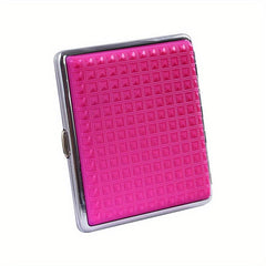Square Plastic Cigarette Case 20 Piece Portable Pressure Proof Moisture Proof