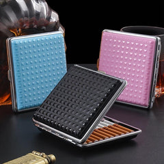 Square Plastic Cigarette Case 20 Piece Portable Pressure Proof Moisture Proof