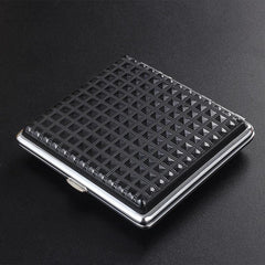 Square Plastic Cigarette Case 20 Piece Portable Pressure Proof Moisture Proof
