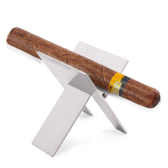 Adjustable Stainless Steel Cigar Holder Portable Mini Folding Rack