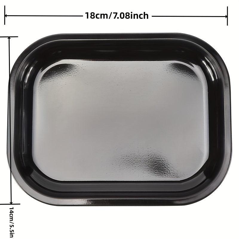 Creative Pattern Metal Rolling Tray Wake Up Plate