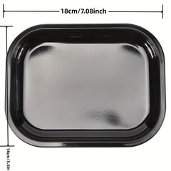 Creative Pattern Metal Rolling Tray Wake Up Plate