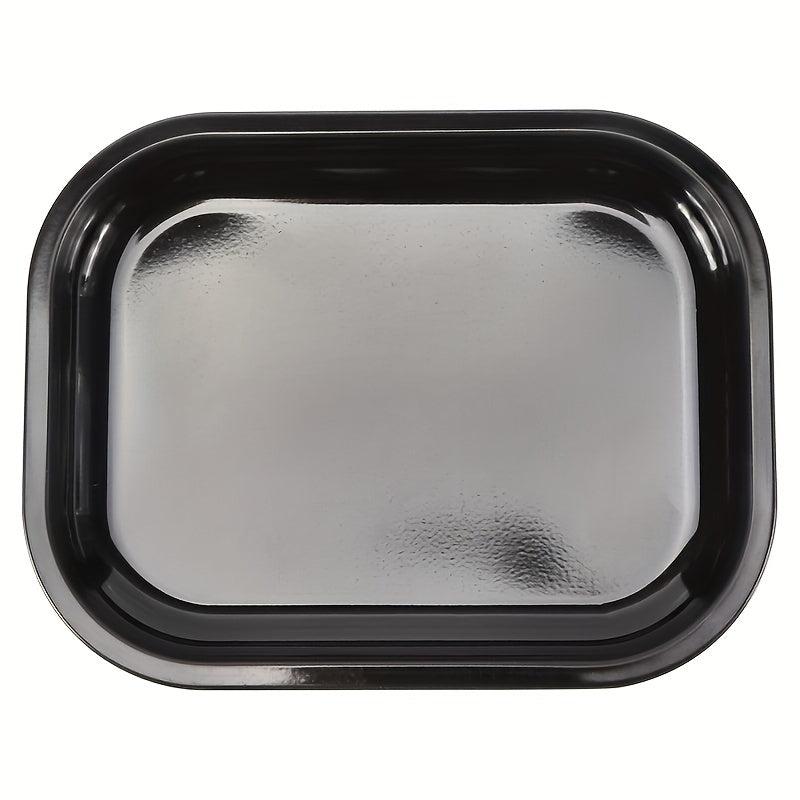 Creative Pattern Metal Rolling Tray Wake Up Plate