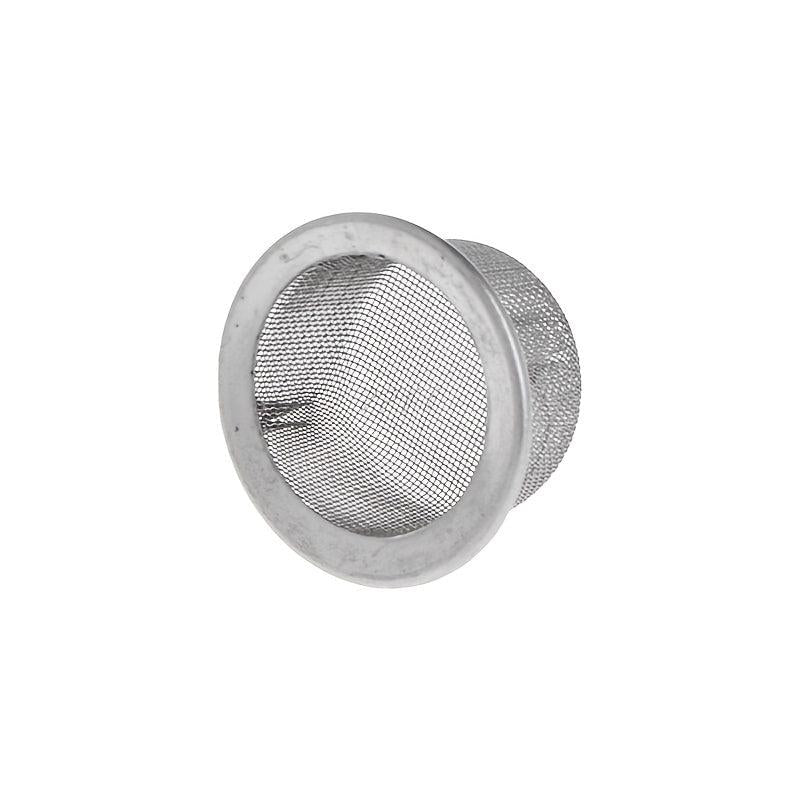 10pcs 16mm Stainless Steel Smoking Tube Filter Screen with Crystal Cap