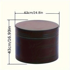 4-Layer Zinc Alloy Grinder Spice Crusher Kitchen Supplies