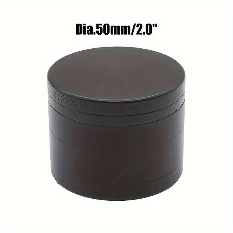 4-Layer Zinc Alloy Grinder Spice Crusher Kitchen Supplies