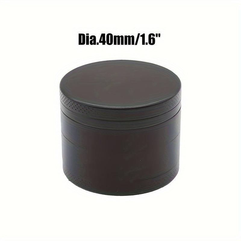 4-Layer Zinc Alloy Grinder Spice Crusher Kitchen Supplies
