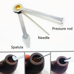 3-in-1 Metal Tobacco Pipe Cleaning Tool