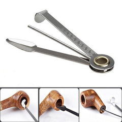 3-in-1 Metal Tobacco Pipe Cleaning Tool