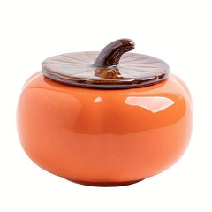 Persimmon Ceramic Ashtray With Lid Home Decor Ashtray for Men