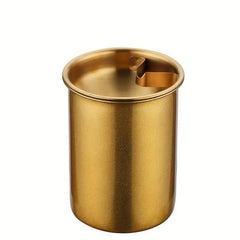 Stainless Steel Windproof Ashtray for Home Hotel Bar Office