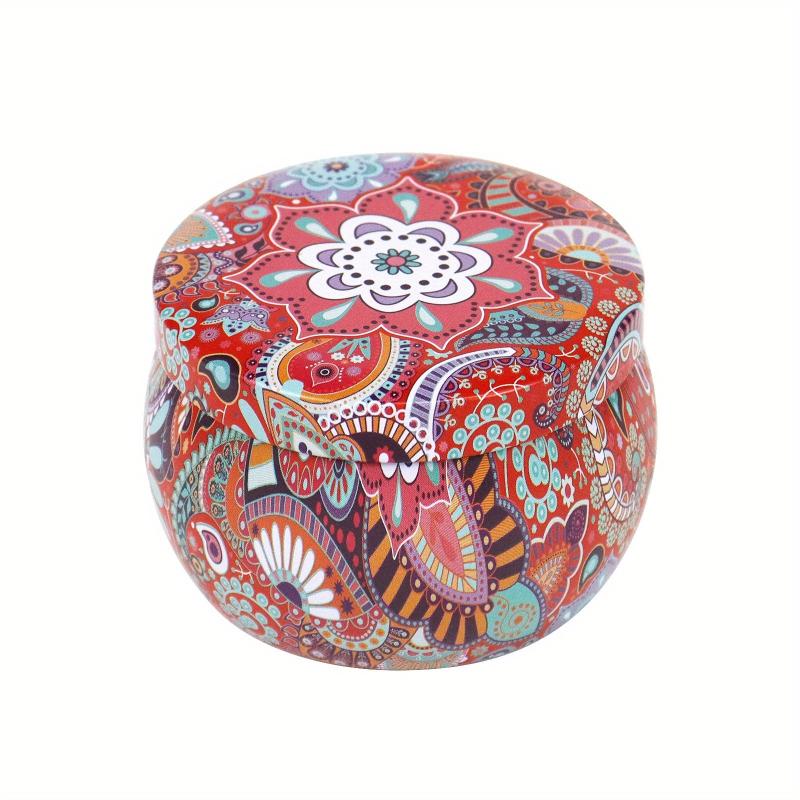 Teapot Metal Sealed Storage Herb Jar Aromatherapy Candle Packaging