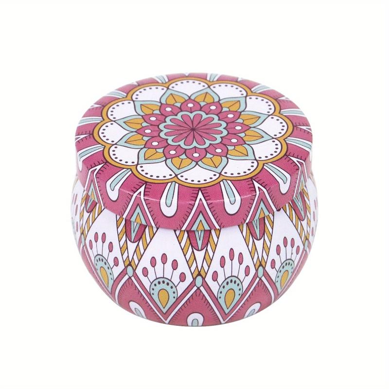 Teapot Metal Sealed Storage Herb Jar Aromatherapy Candle Packaging