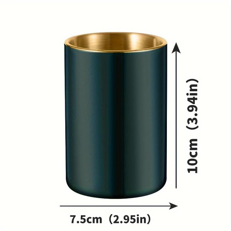 1pc Stainless Steel Car Ashtray Funnel Anti-flying Ashtray Home Decor