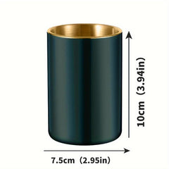1pc Stainless Steel Car Ashtray Funnel Anti-flying Ashtray Home Decor