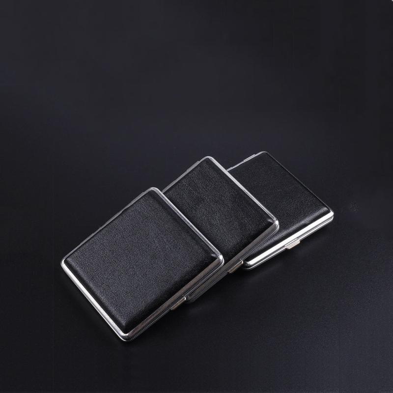 Leather Double Open Cigars & Cigarettes Cases