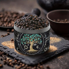 4 Layer Creative Pattern Metal Grinder Spice Crusher