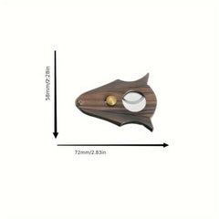 1pc Sandalwood Cutter Scissors Clippers Double Edge Personality Bat Shape Cutter