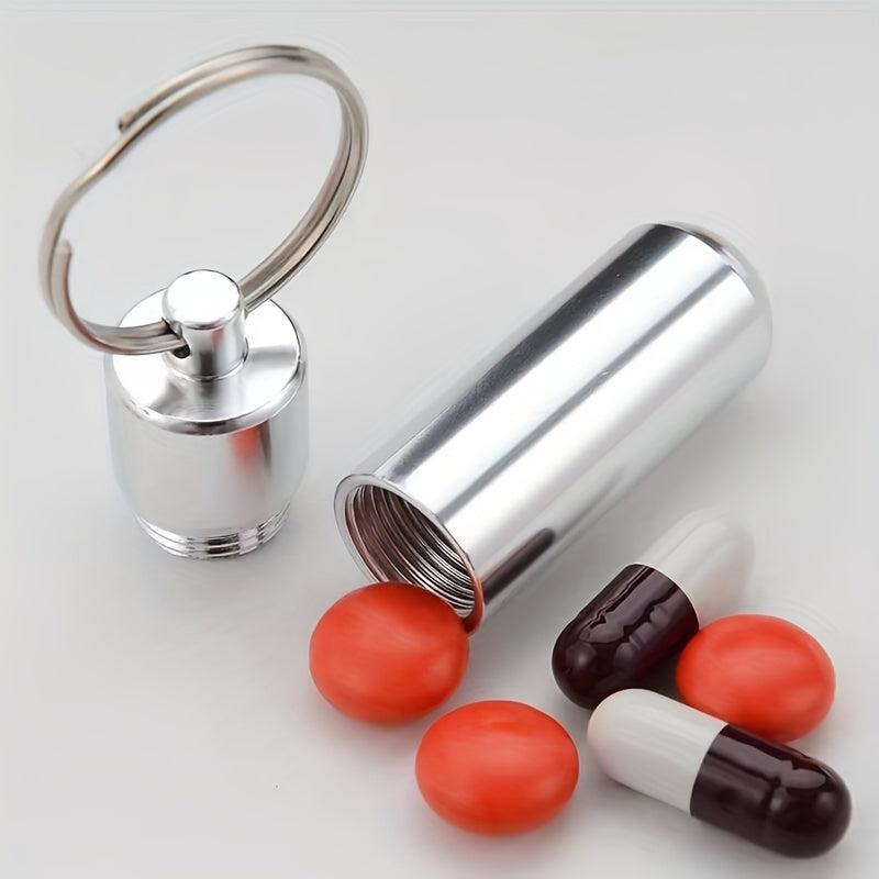 Aluminum Storage Box Waterproof Pill Organizer Container