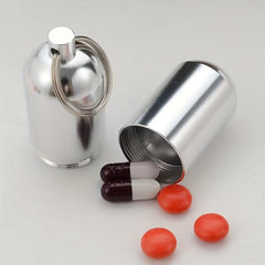 Aluminum Storage Box Waterproof Pill Organizer Container