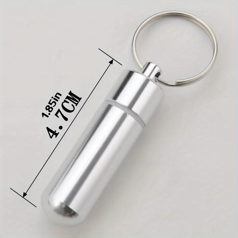 Aluminum Storage Box Waterproof Pill Organizer Container