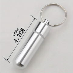 Aluminum Storage Box Waterproof Pill Organizer Container