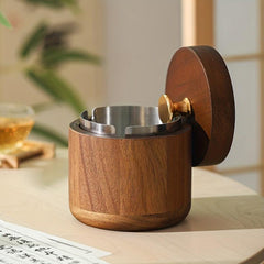 Windproof Ashtray With Lid, Indoor/Outdoor Ash Holder Household