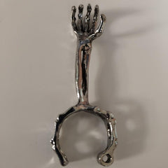 Hand Bone Smoking Ring Cigarette Holder Thick Smoke Rack Holder Clip