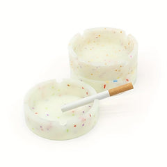 Silicone Ashtray Glow In Dark Durable High Temp Heat Resistant