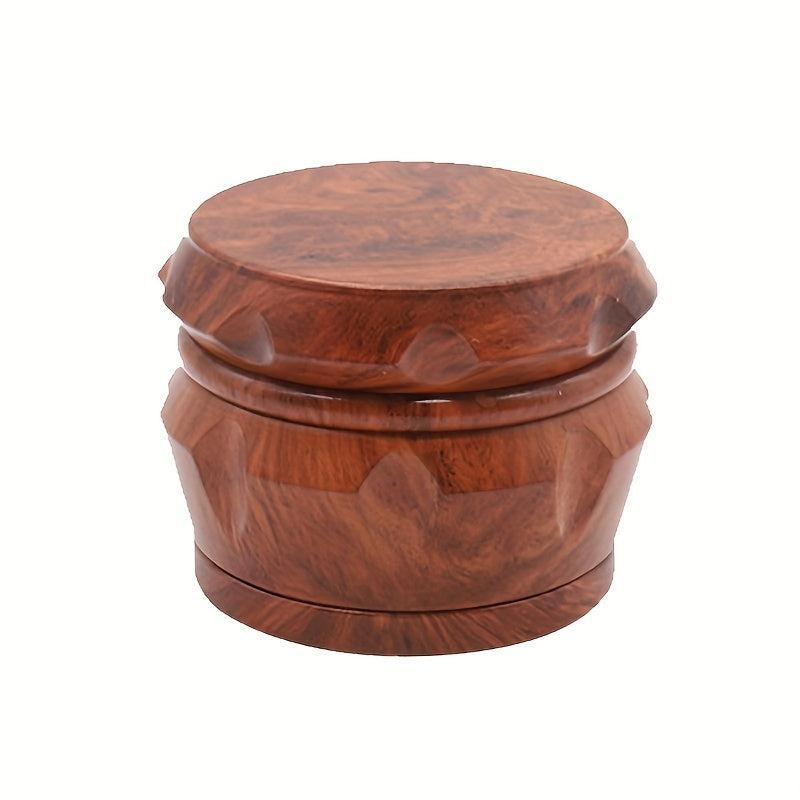 4 Layer Drum Type Spice Grinder Herb Crusher Kitchen Supplies