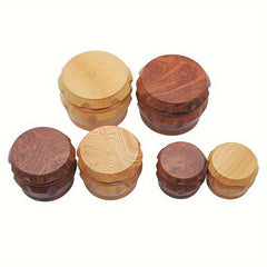 4 Layer Drum Type Spice Grinder Herb Crusher Kitchen Supplies