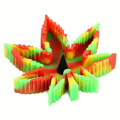 Maple Leaf Luminous Ashtray High Temp Resistant Anti Fall Home Decor Fancy Gift