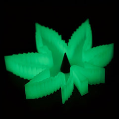 Maple Leaf Luminous Ashtray High Temp Resistant Anti Fall Home Decor Fancy Gift