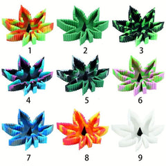 Maple Leaf Luminous Ashtray High Temp Resistant Anti Fall Home Decor Fancy Gift