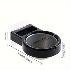 Wall Mounted Ashtray Storage Rack Bathroom Toilet Decorative Ashtray