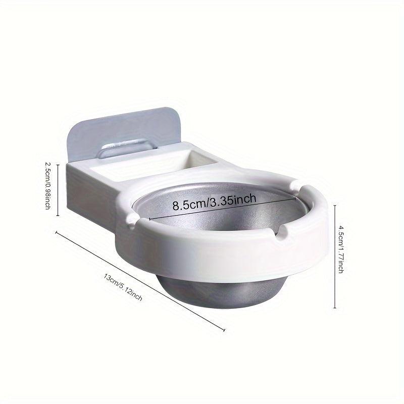 Wall Mounted Ashtray Storage Rack Bathroom Toilet Decorative Ashtray