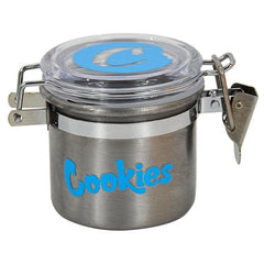 1pc Stainless Steel Vacuum Sealed Storage Cans Moisture-proof Smoker Container