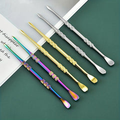 Stainless Steel Double-end Spoon Portable Tool