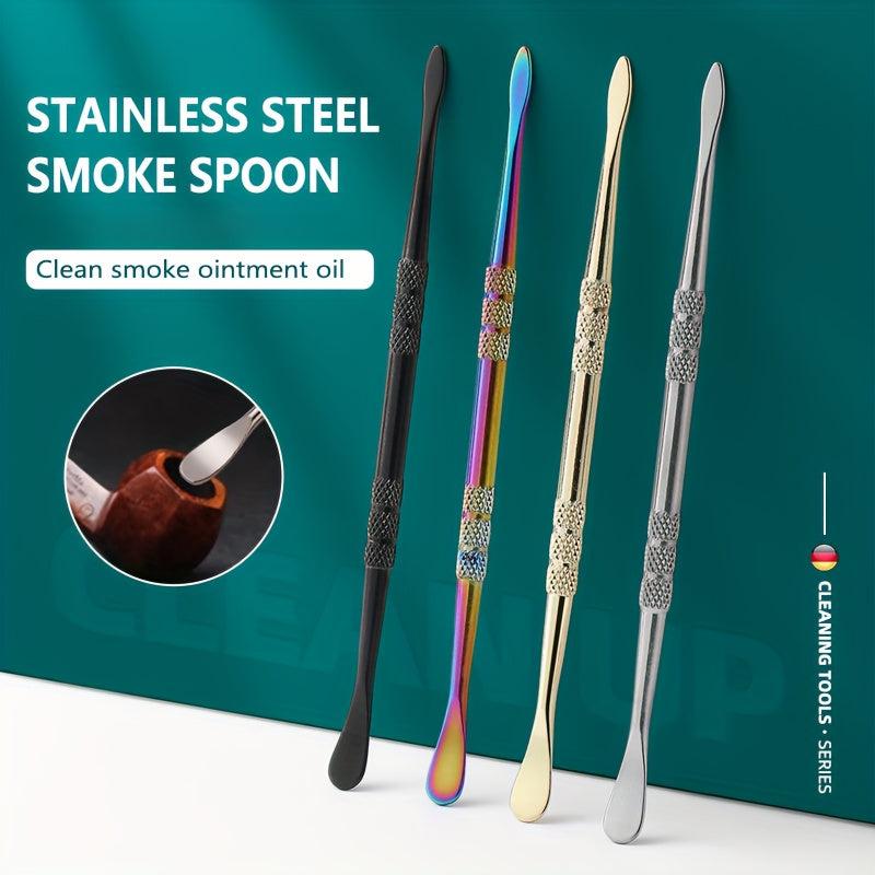 Stainless Steel Double-end Spoon Portable Tool