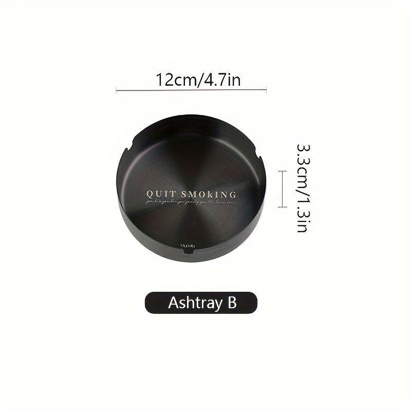 Stainless Steel Ashtray for Home Hotel Bar Office