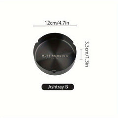Stainless Steel Ashtray for Home Hotel Bar Office