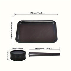5pcs Rolling Tray Grinder Storage Tube Household Gadget Chrismas Halloween