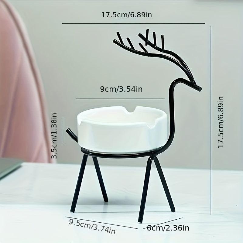Unique Creative Ashtray Ornament for Home Decor - Desktop Gadget