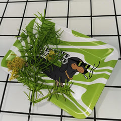 2pcs Metal Rolling Tray Wake Up Tray Home Decor