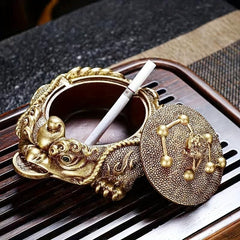 Creative Ashtray Anti fly Ash Home Decorative Ashtray Gift Men Women Christmas