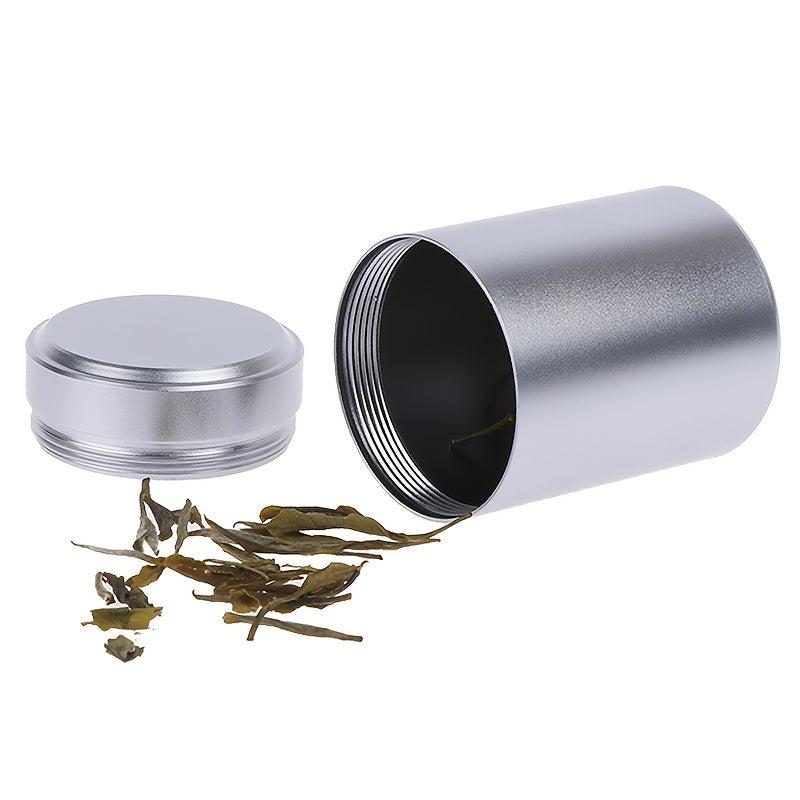 Airtight Aluminum Stash Jar Odor-Proof Box