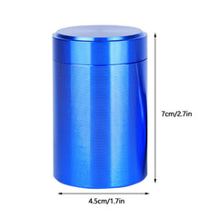 Airtight Aluminum Stash Jar Odor-Proof Box