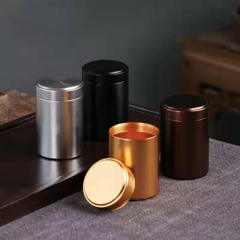 Airtight Aluminum Stash Jar Odor-Proof Box