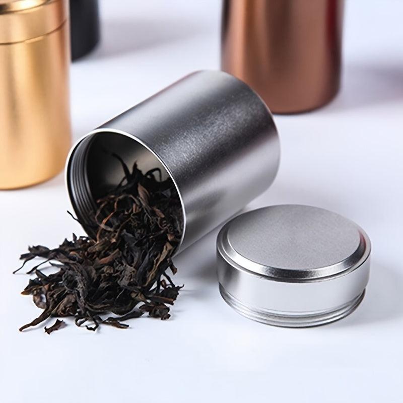 Airtight Aluminum Stash Jar Odor-Proof Box
