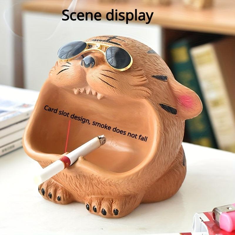 Cartoon Animal Ashtray Household Decorative Ashtray for Home Hotel Bar Office